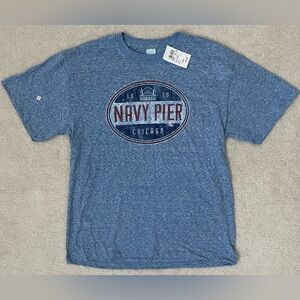 NAVY PIER Chicago YLG Tshirt NEW